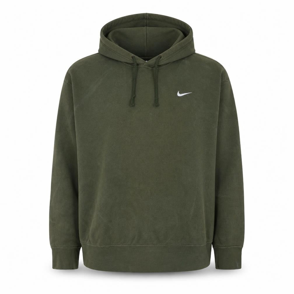 Mens UK Size XL Nike Green Pullover Hoodie