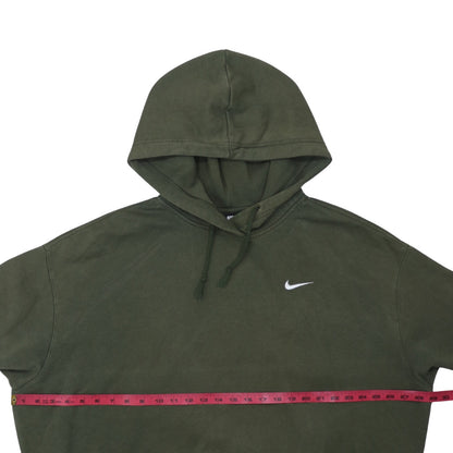 Mens UK Size XL Nike Green Pullover Hoodie