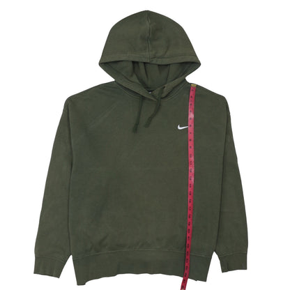 Mens UK Size XL Nike Green Pullover Hoodie