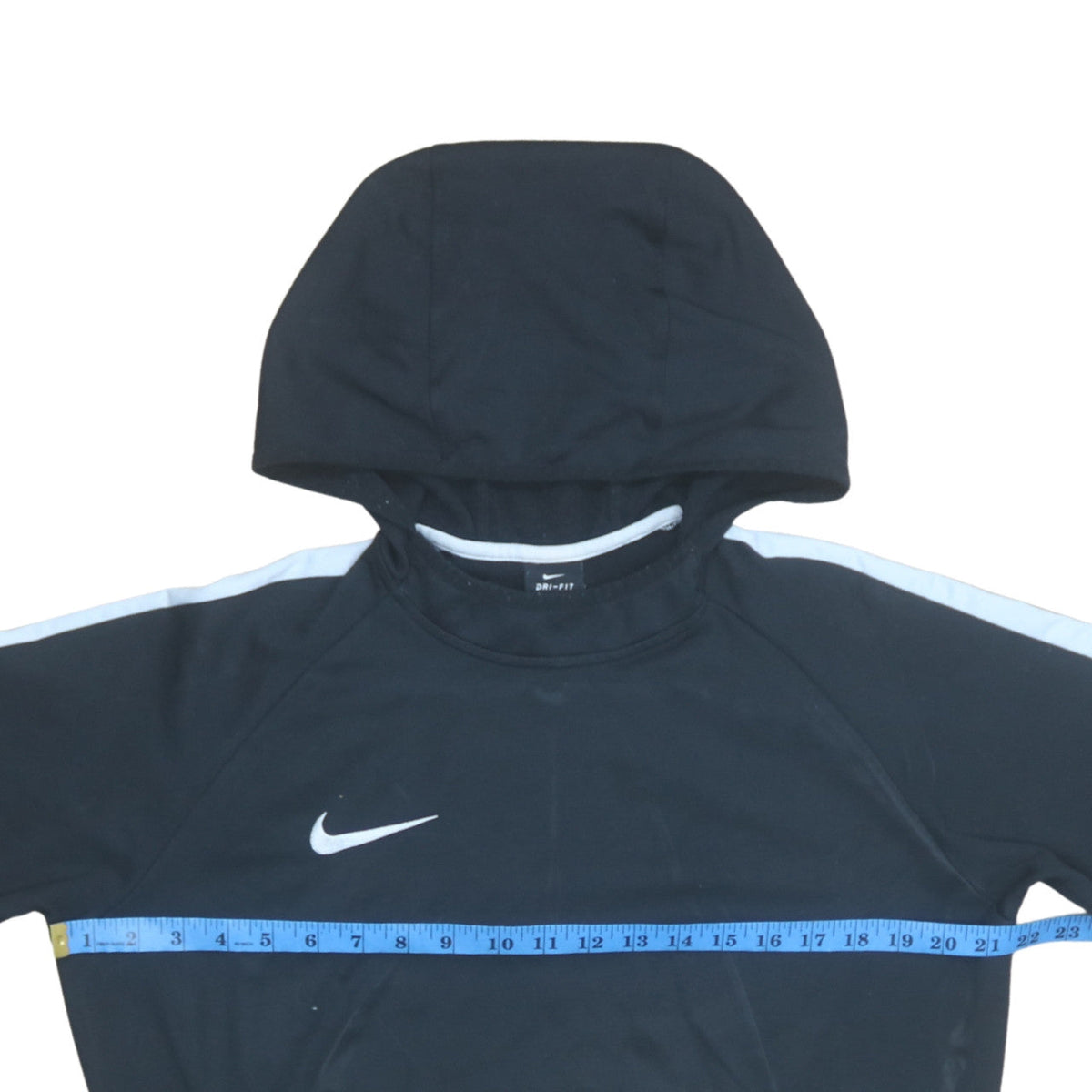 Mens UK Size M Nike Black Pullover Hoodie