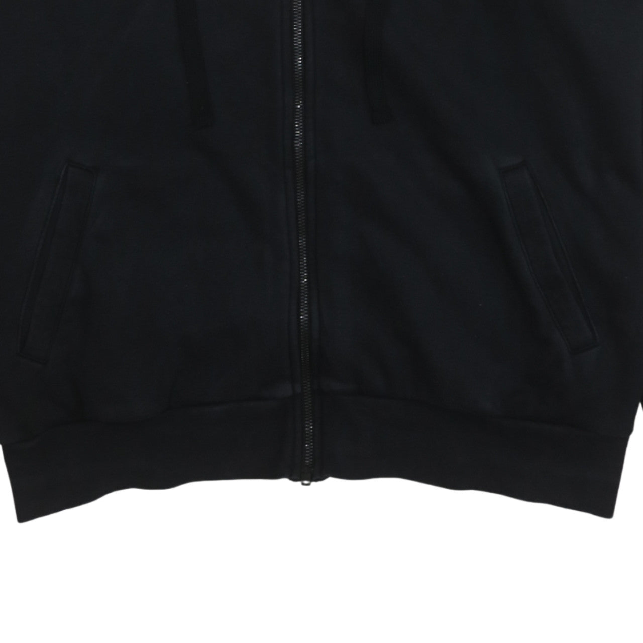 Womens UK Size XL adidas Black Full Zip Hoodie