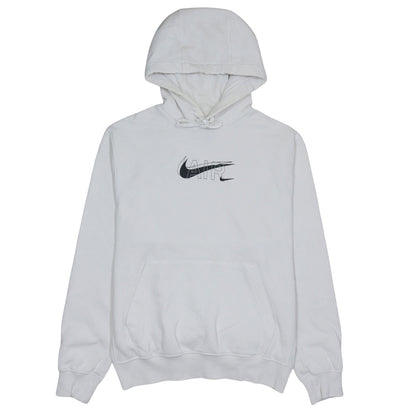 Mens UK Size S Nike White Pullover Hoodie