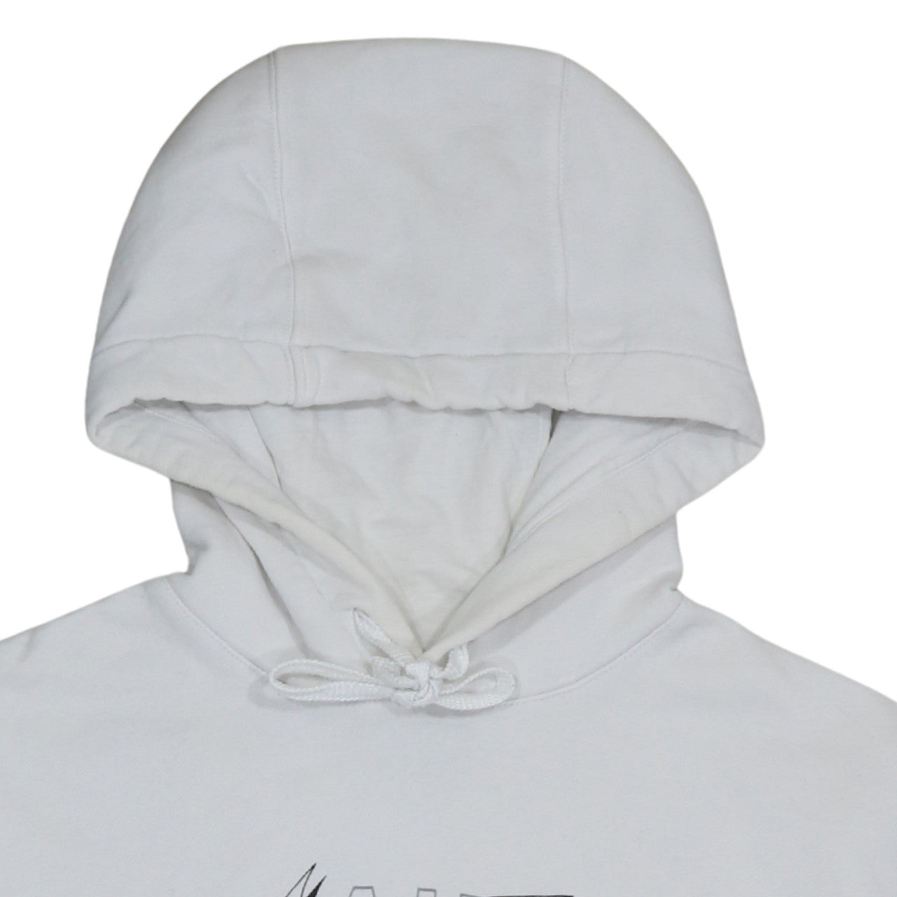 Mens UK Size S Nike White Pullover Hoodie