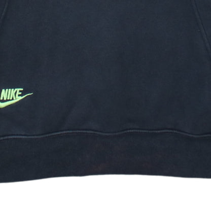 Mens UK Size M Nike Black Pullover Hoodie