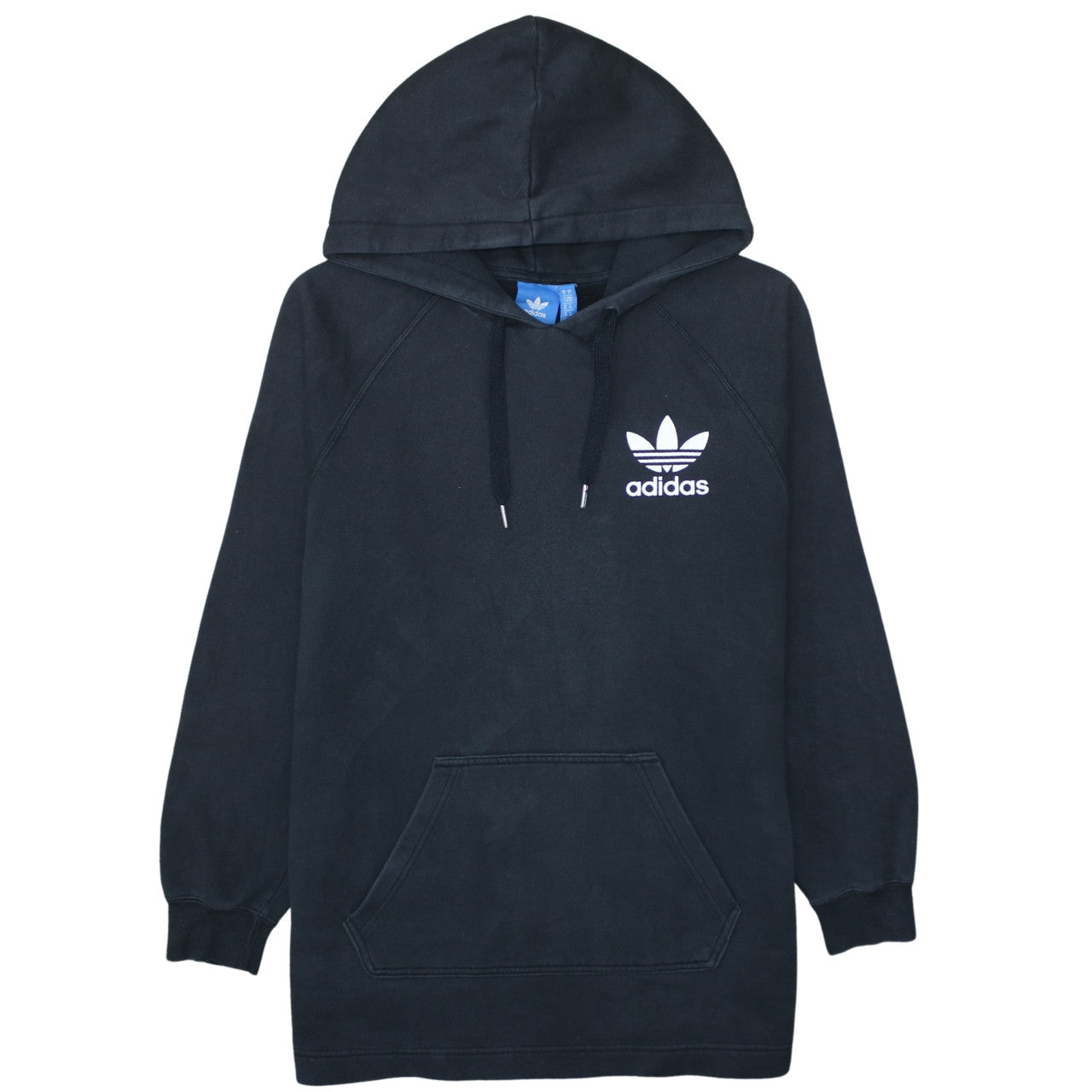 Mens UK Size M adidas Black Pullover Hoodie