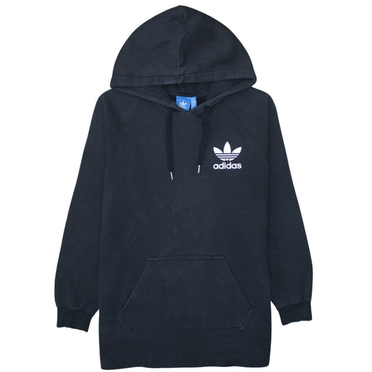 Mens UK Size M adidas Black Pullover Hoodie