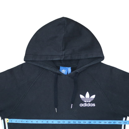 Mens UK Size M adidas Black Pullover Hoodie