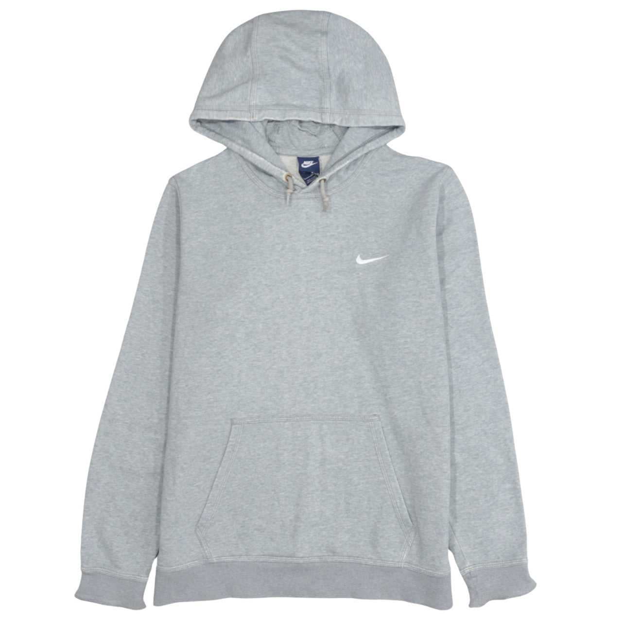 Mens UK Size L Nike Grey Pullover Hoodie