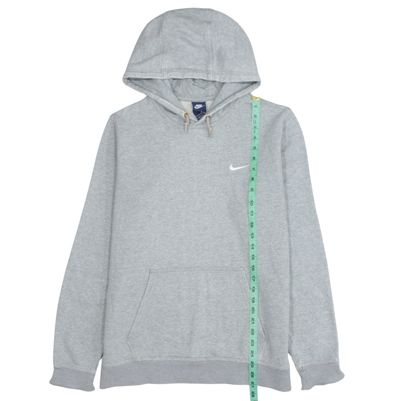 Mens UK Size L Nike Grey Pullover Hoodie