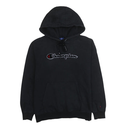 Mens UK Size L Champion Black Pullover Hoodie