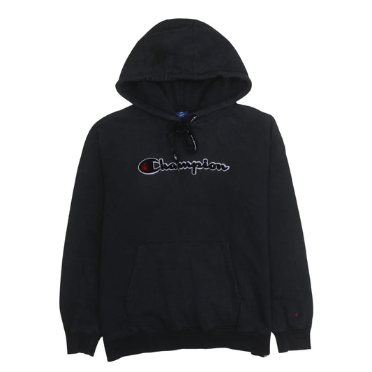Mens UK Size L Champion Black Pullover Hoodie