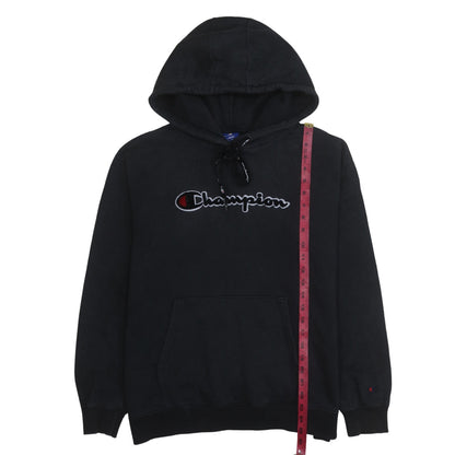 Mens UK Size L Champion Black Pullover Hoodie