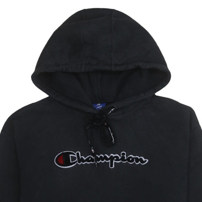Mens UK Size L Champion Black Pullover Hoodie