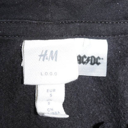 Womens UK Size S H&M Black Pullover Hoodie
