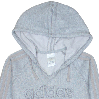 Womens UK Size M adidas Grey Pullover Hoodie