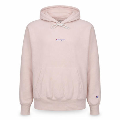 Mens UK Size M Champion Pink Pullover Hoodie