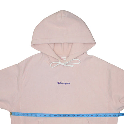 Mens UK Size M Champion Pink Pullover Hoodie