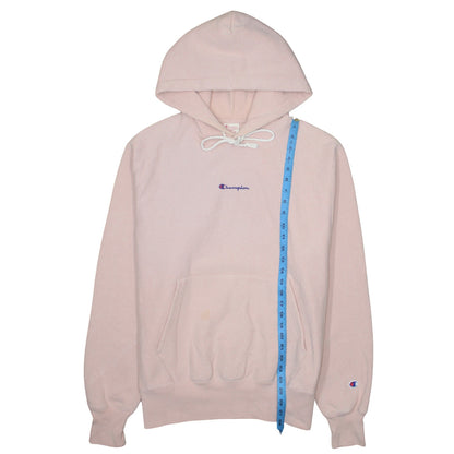 Mens UK Size M Champion Pink Pullover Hoodie