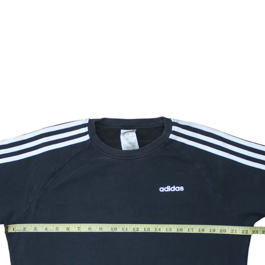 Womens UK Size XS adidas Black Pullover Sweatshirt