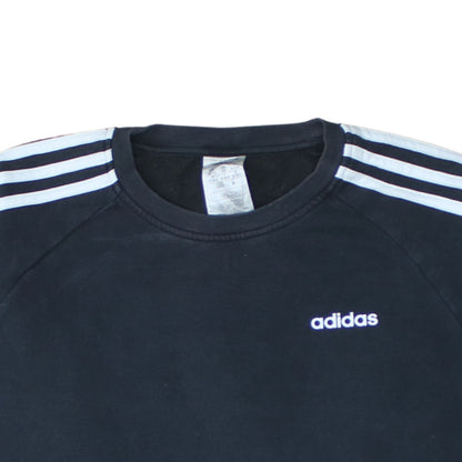 Womens UK Size XS adidas Black Pullover Sweatshirt