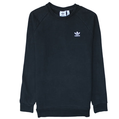 Mens UK Size S adidas Black Pullover Sweatshirt