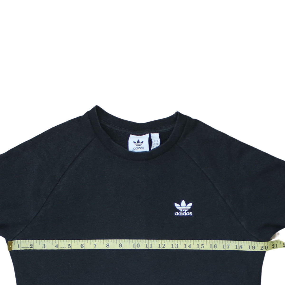 Mens UK Size S adidas Black Pullover Sweatshirt