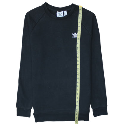 Mens UK Size S adidas Black Pullover Sweatshirt