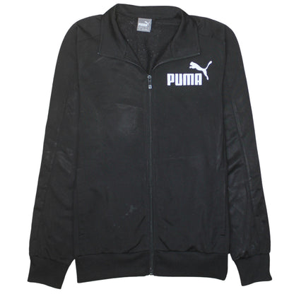 Mens UK Size S PUMA Black Full Zip Sweatshirt