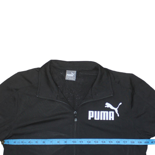 Mens UK Size S PUMA Black Full Zip Sweatshirt