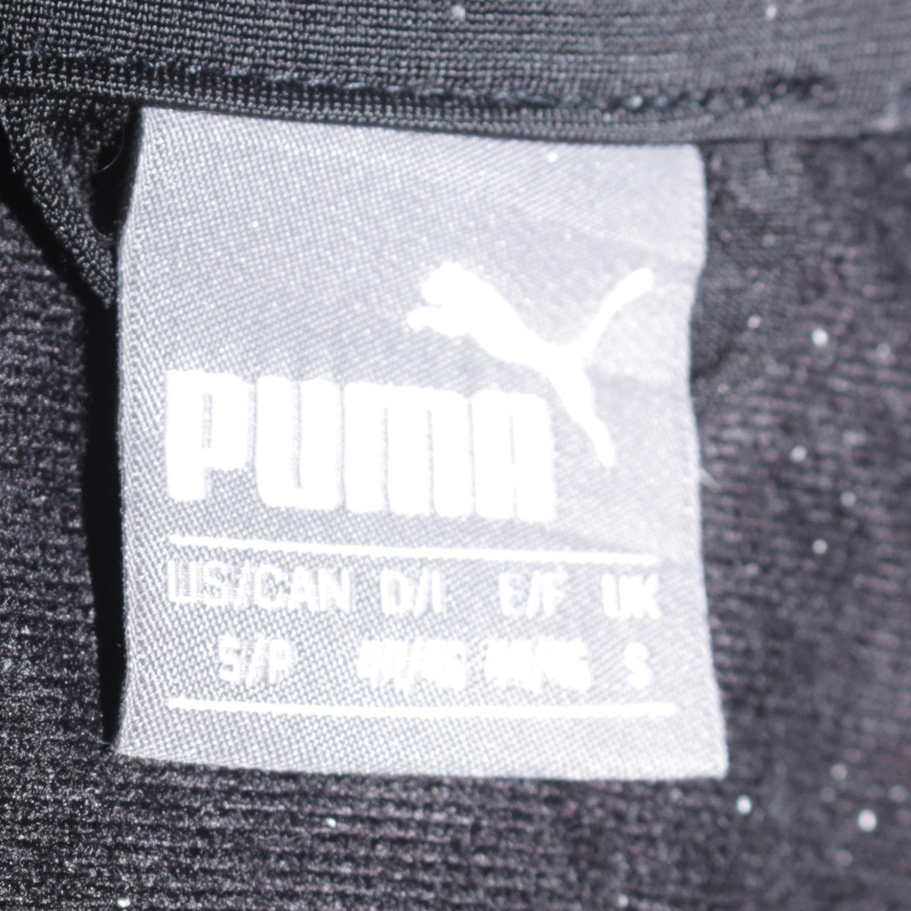 Mens UK Size S PUMA Black Full Zip Sweatshirt