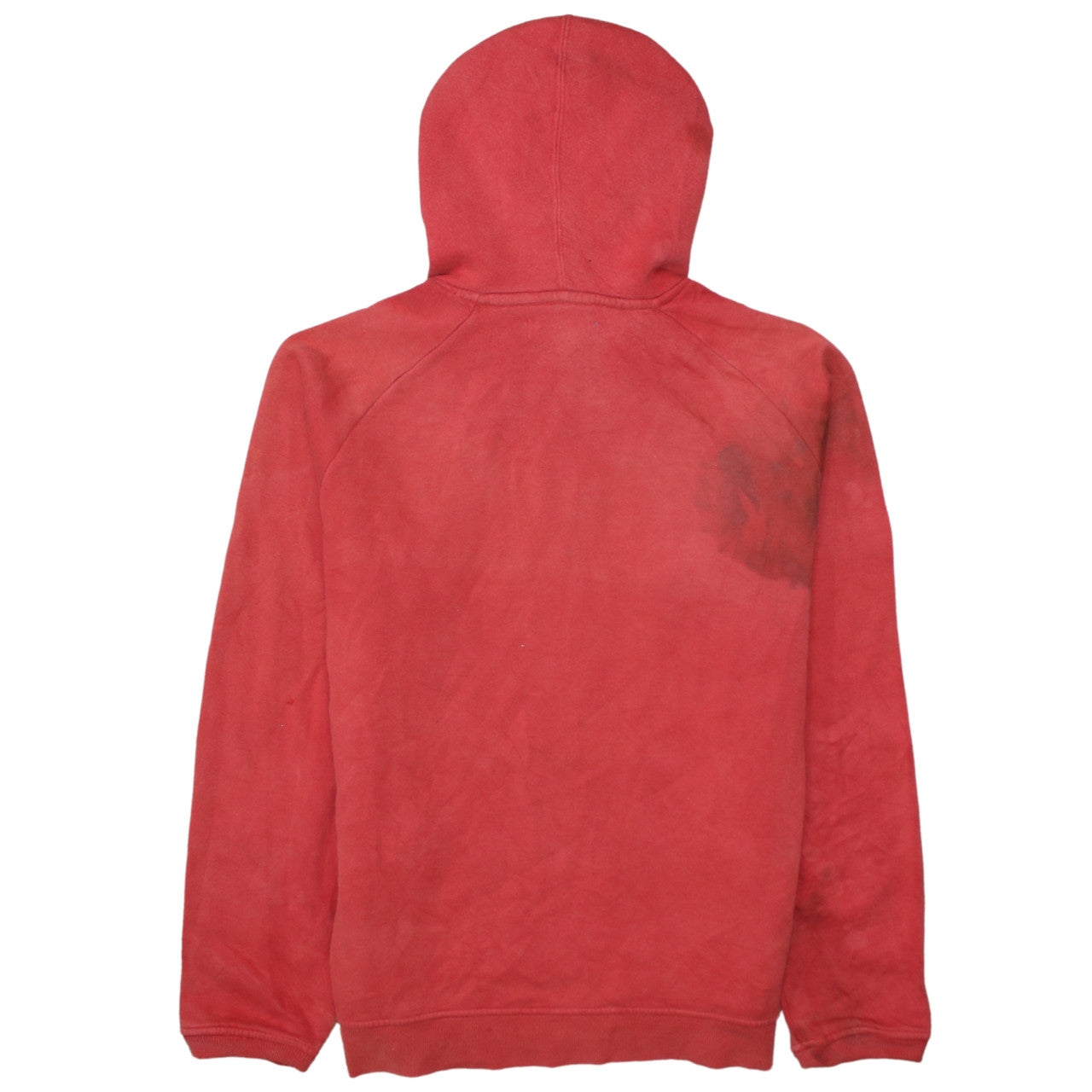 Mens UK Size S adidas Red Pullover Hoodie