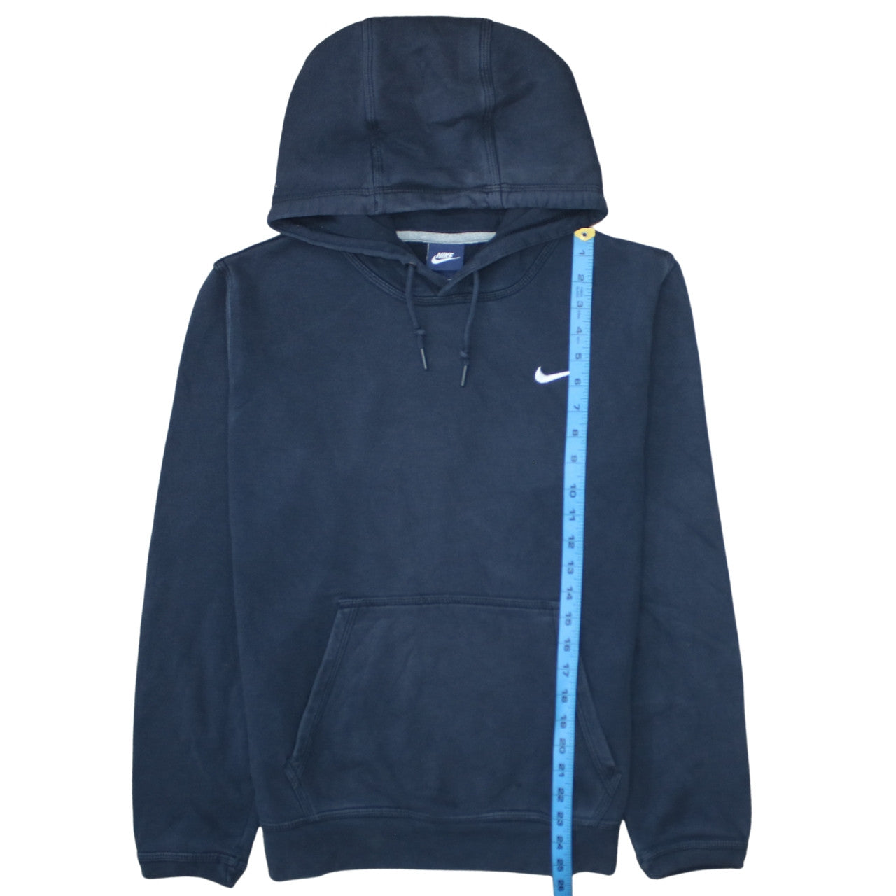 Mens UK Size M Nike Blue Pullover Hoodie
