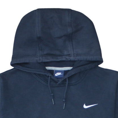 Mens UK Size M Nike Blue Pullover Hoodie