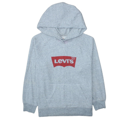 Mens UK Size L Levi's Grey Pullover Hoodie