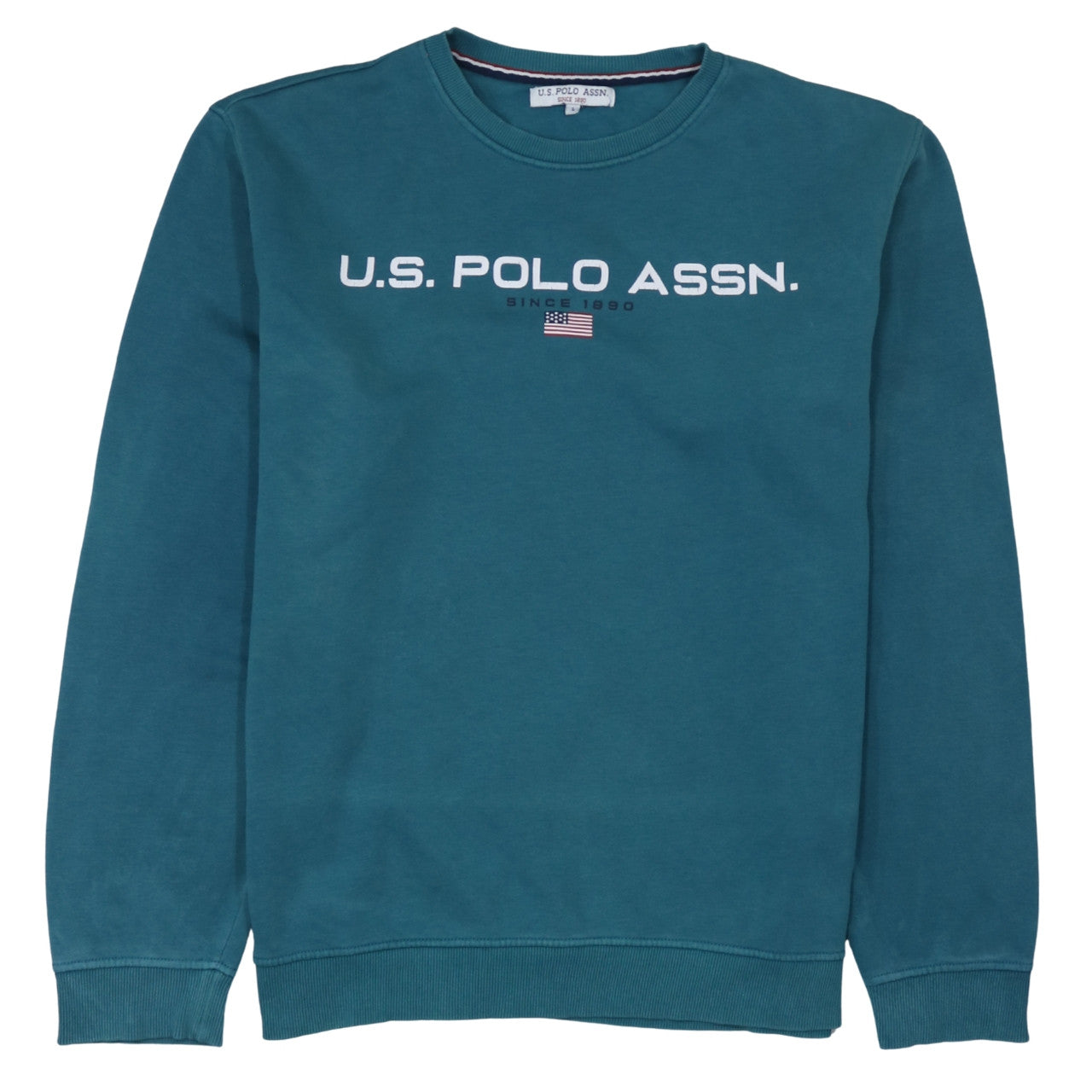 Mens UK Size L U.S. Polo Assn. Blue Pullover Sweatshirt