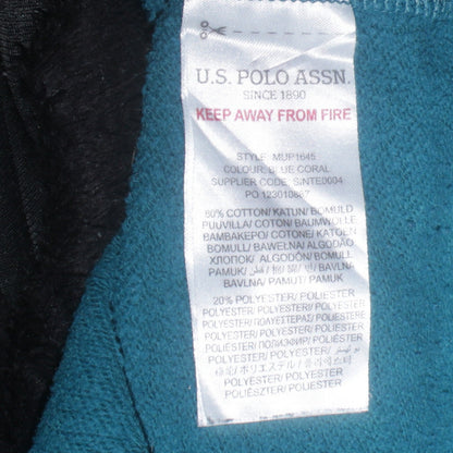 Mens UK Size L U.S. Polo Assn. Blue Pullover Sweatshirt