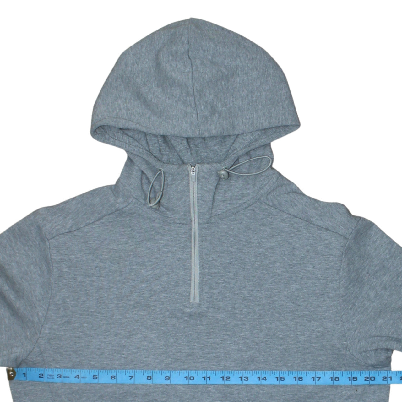 Mens UK Size S PUMA Grey 1/2 Zip Hoodie