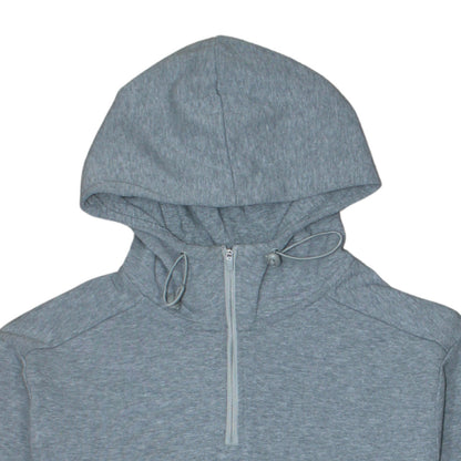 Mens UK Size S PUMA Grey 1/2 Zip Hoodie