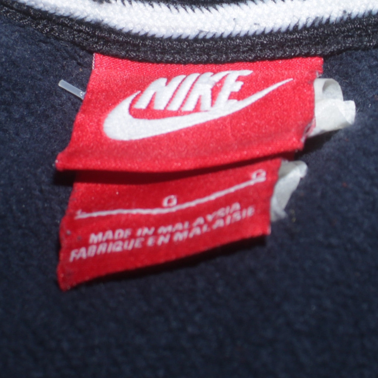 Mens UK Size L Nike Blue Pullover Hoodie