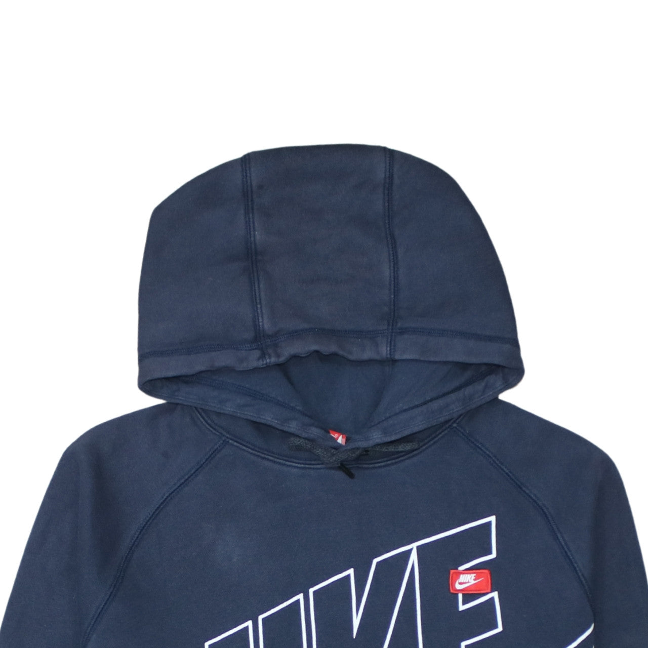Mens UK Size L Nike Blue Pullover Hoodie