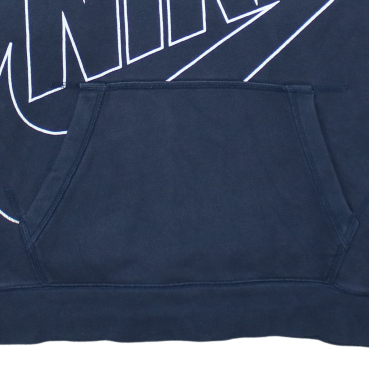 Mens UK Size L Nike Blue Pullover Hoodie