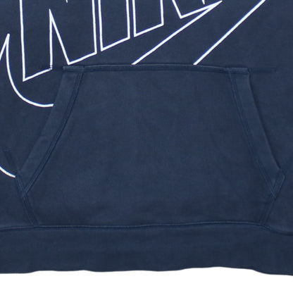 Mens UK Size L Nike Blue Pullover Hoodie