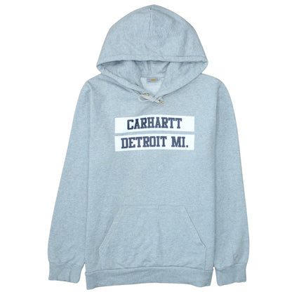 Mens UK Size M Carhartt Grey Pullover Hoodie