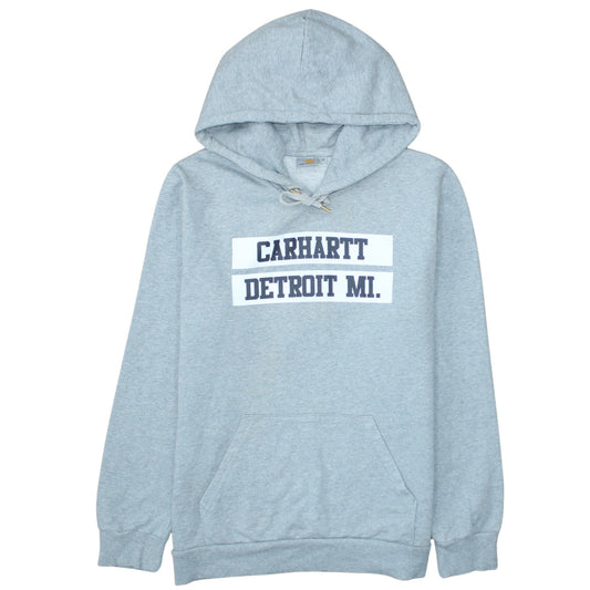 Mens UK Size M Carhartt Grey Pullover Hoodie
