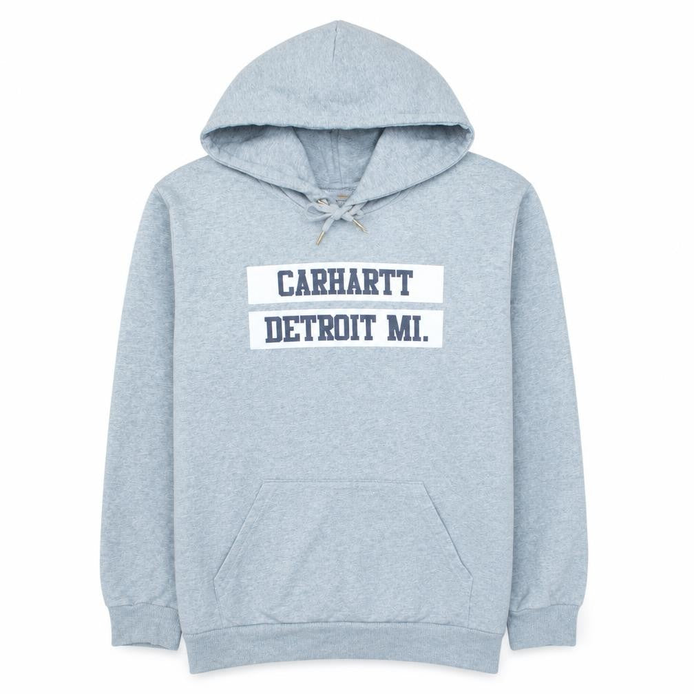 Mens UK Size M Carhartt Grey Pullover Hoodie