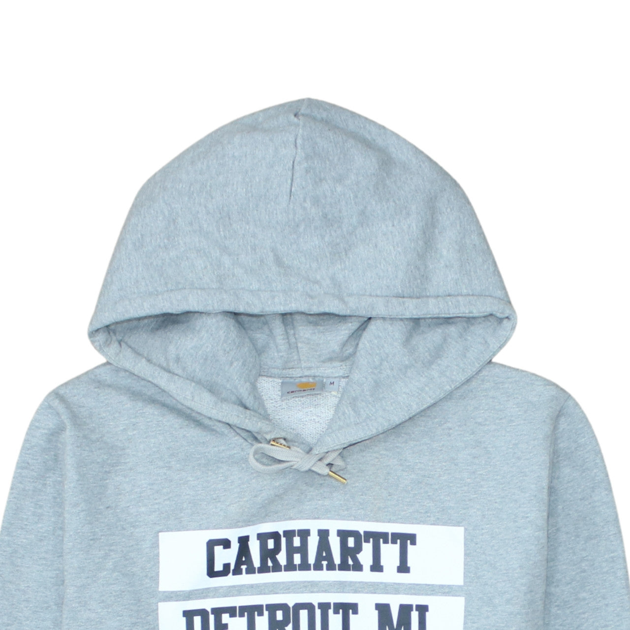 Mens UK Size M Carhartt Grey Pullover Hoodie