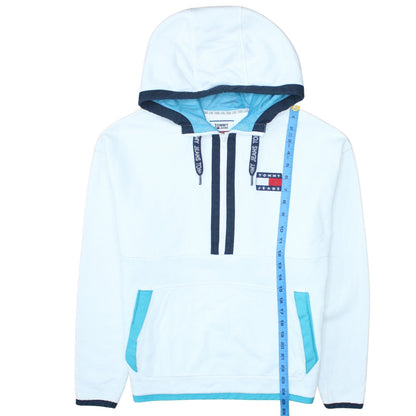 Mens UK Size XS Tommy Jeans White Pullover Hoodie