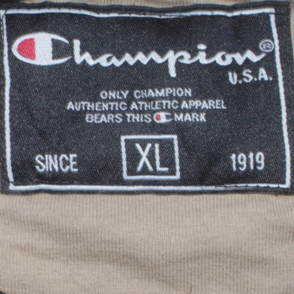Mens UK Size XL Champion Black Pullover Sweatshirt