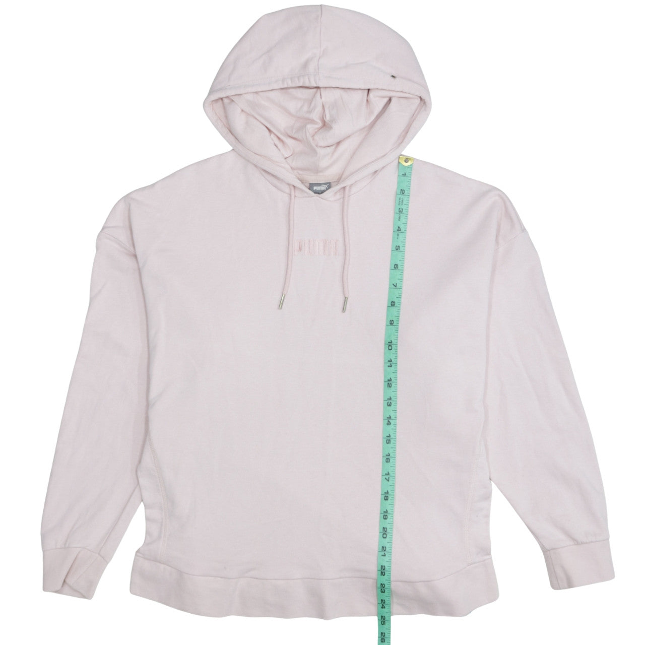 Womens UK Size M PUMA Pink Pullover Hoodie
