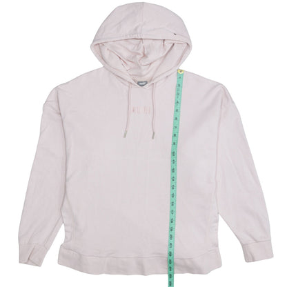 Womens UK Size M PUMA Pink Pullover Hoodie